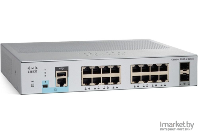 Коммутатор Cisco Catalyst 2960L (WS-C2960L-16TS-LL)