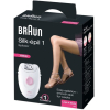 Эпилятор Braun 1370 Silk-Epil Solo 1 SE 1370 белый/розовый (65362791)