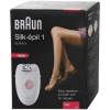 Эпилятор Braun 1370 Silk-Epil Solo 1 SE 1370 белый/розовый (65362791)