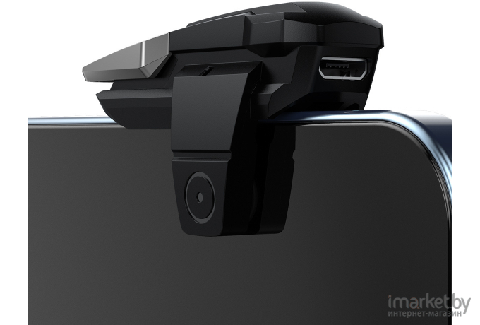 Модуль с дополнительными кнопками Baseus Gamo Mobile Game Automatic Combo Button Suit (черный/серый)