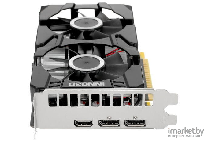 Видеокарта Inno3D GTX 1650 D6 TWIN X2 OC 4GB GDDR6 128-bit (N16502-04D6X-1177VA25)