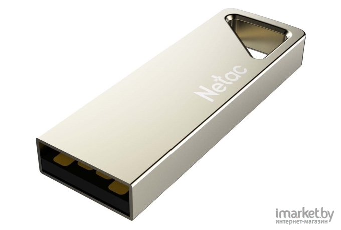 Модуль Pen Drive 16 GB Netac NT03U326N-016G-20PN USB2.0, серебристый