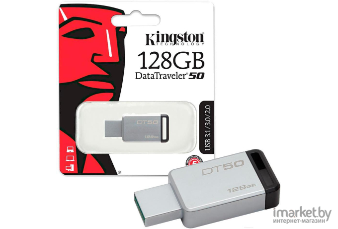 Флеш-накопитель USB Kingston 128GB DT50/128GB