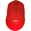 Мышь Logitech M330 Silent Plus красный (910-004911)