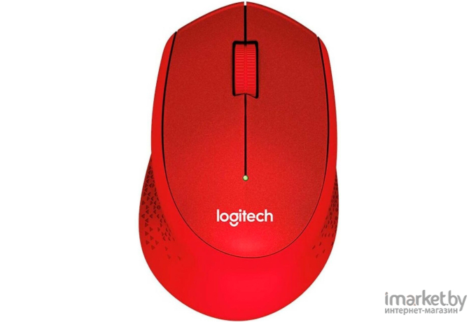 Мышь Logitech M330 Silent Plus красный (910-004911)