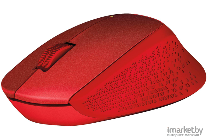 Мышь Logitech M330 Silent Plus красный (910-004911)