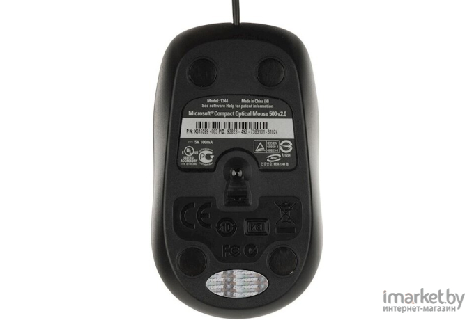 Мышь Microsoft Compact Optical Mouse 500, Mac/Win, USB (U81-00083)