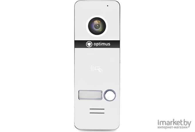 Панель видеодомофона Optimus DSH-1080/1 белый (В0000011128)