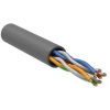 Кабель ITK GENERICA BC1-C5E04-111-305-G не экранированный 4X2X24AWG PVC внутренний 305м серый