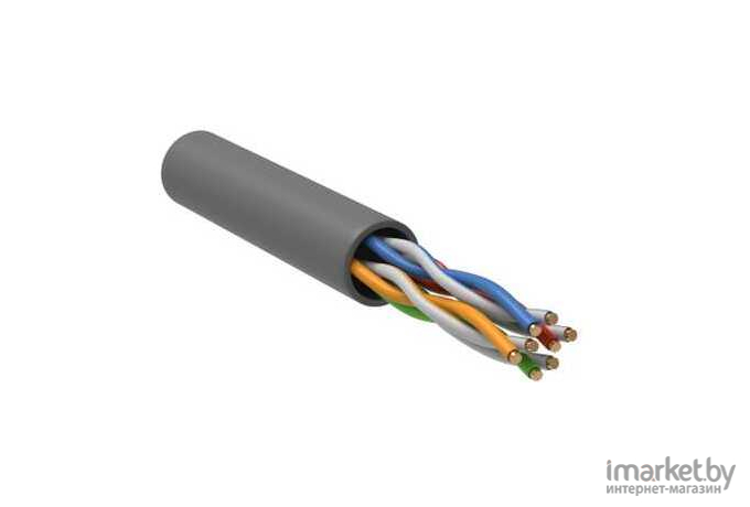 Кабель ITK GENERICA BC1-C5E04-111-305-G не экранированный 4X2X24AWG PVC внутренний 305м серый