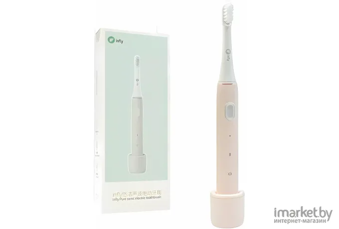 Электрическая зубная щетка Infly Electric Toothbrush P60 pink