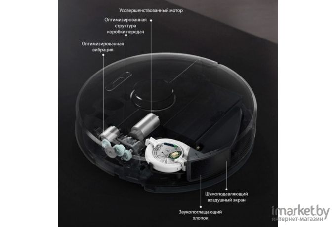 Робот-пылесос Roborock S6 Black (S652-00)