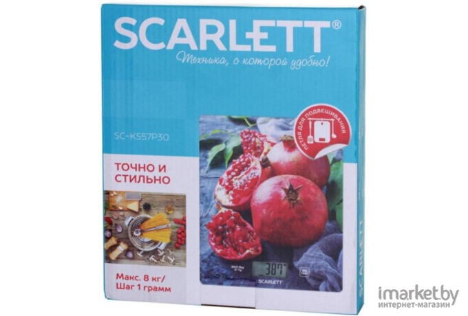 Весы кухонные Scarlett SC-KS57P30