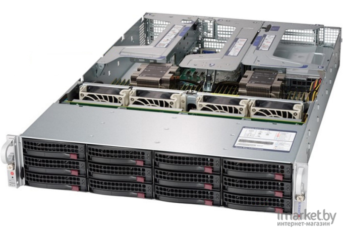 Сервер SuperMicro SSG-6029P-E1CR12T