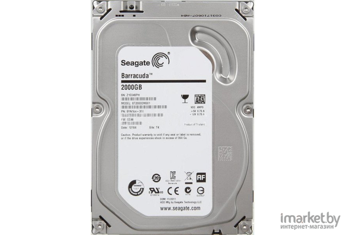 (2TB Seagate ST2000DM001 (SATA3-600) Desktop HDD (PULL))