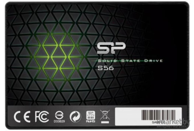 Накопитель SSD 256GB Silicon Power A56 SP256GBSS3A56B25