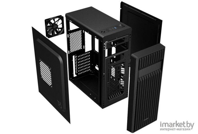 Корпус Zalman T6 черный