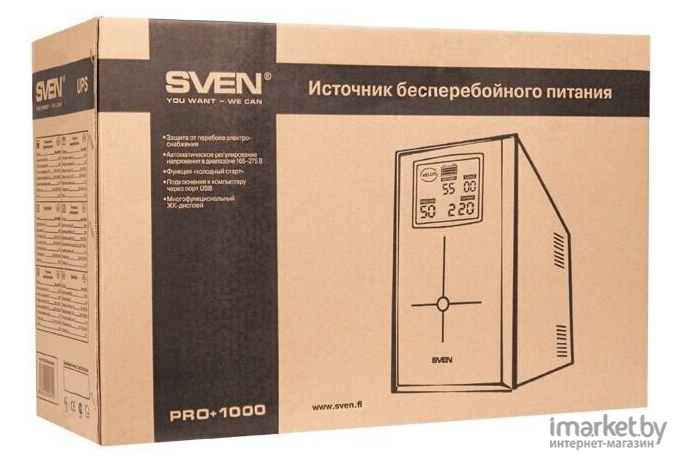 ИБП т.м. Sven Pro 1000