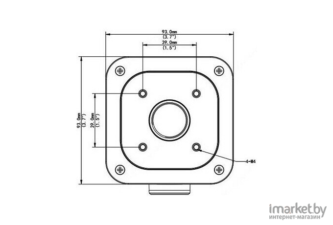 Монтажная коробка UNV TR-JB05-A-IN