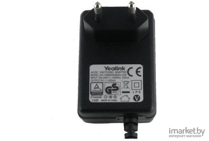 Блок питания Yealink 5VDC.600MA