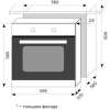 Духовой шкаф LEX EDM 6073 С IV Light