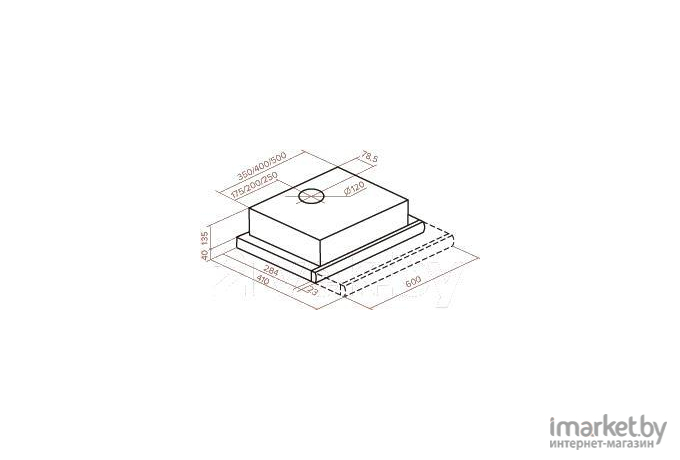 Вытяжка TEKA LS GLASS 60 BLACK (40495440)