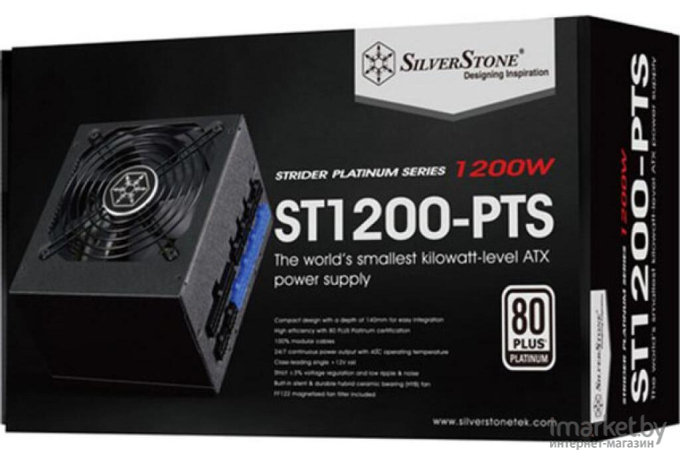 Блок питания SilverStone ST1200-PTS 1200W