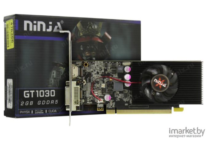 Видеокарта Sinotex Ninja GeForce GT 1030 2GB GDDR5 (NK103FG25F)