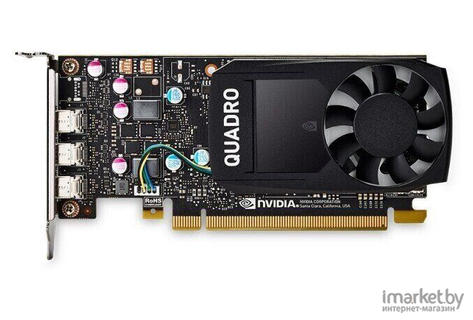 Видеокарта PNY Nvidia Quadro P400 V2 2GB GDDR5 (VCQP400V2-PB)