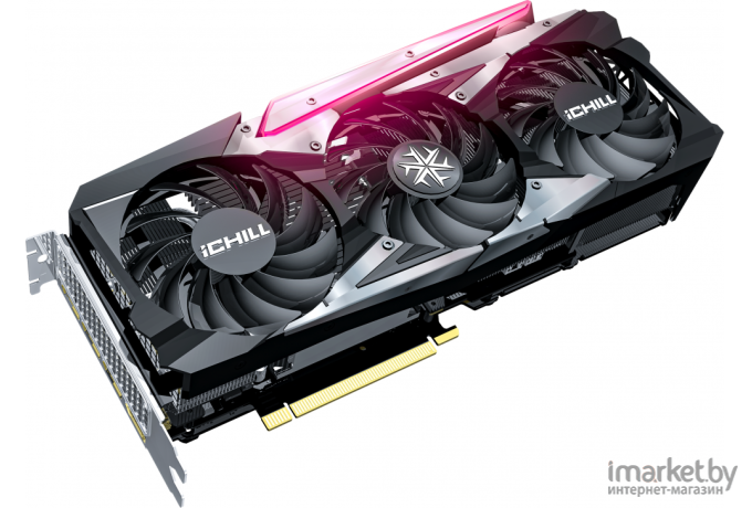 Видеокарта Inno3D GeForce RTX 3060 iChill X3 Red 12GB GDDR6 (C30603-12D6X-167139AH)