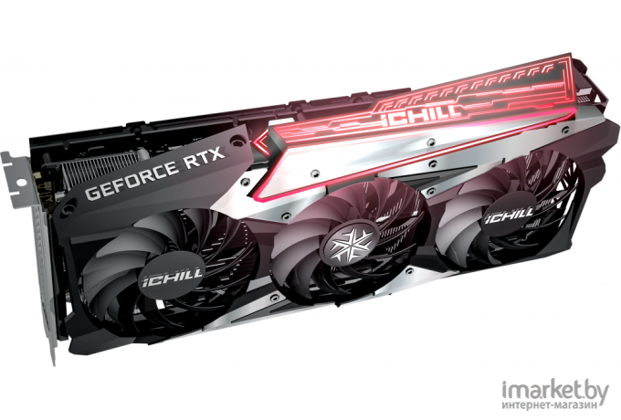 Видеокарта Inno3D GeForce RTX 3060 iChill X3 Red 12GB GDDR6 (C30603-12D6X-167139AH)