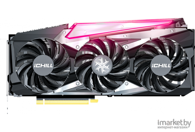 Видеокарта Inno3D GeForce RTX 3060 iChill X3 Red 12GB GDDR6 (C30603-12D6X-167139AH)