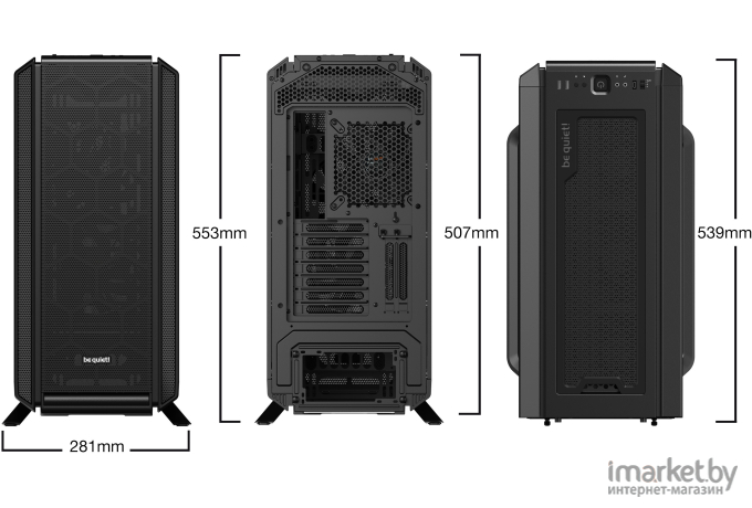 Корпус be quiet! Silent Base 802 (BG039)