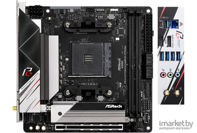 Материнская плата ASRock B550 Phantom Gaming-ITX/ax