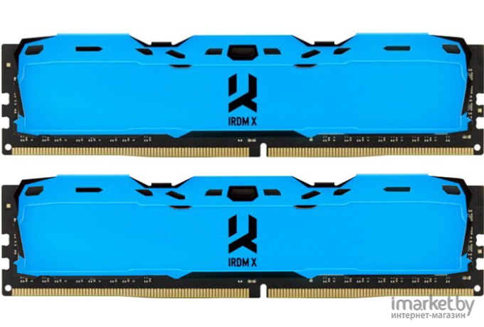 Оперативная память GOODRAM Iridium 2x8GB DDR4 PC4-25600 (IR-XB3200D464L16SA/16GDC)