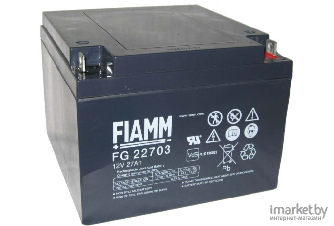Аккумулятор для ИБП FIAMM FG22703 (12В/27 А·ч)