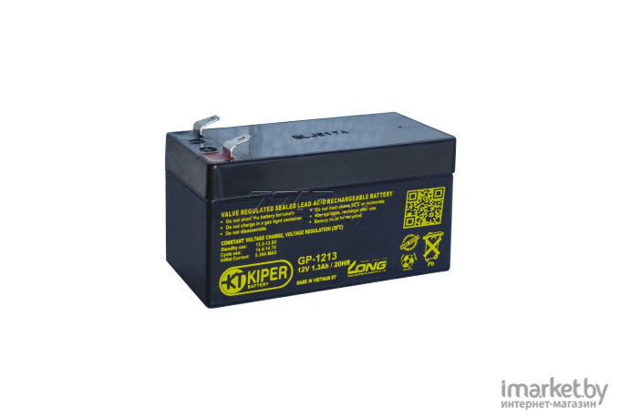 Аккумулятор для ИБП Kiper GP-1213 F1 (12В/1.3 А·ч)