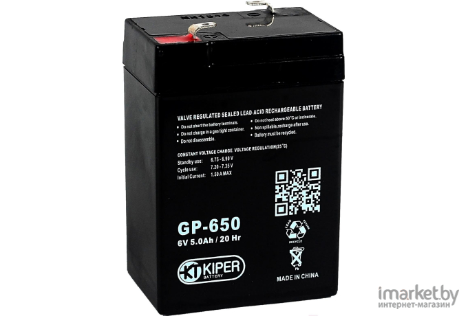 Аккумулятор для ИБП Kiper GP-650 F1 (6В/5 А·ч)