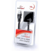 Адаптер USB Cablexpert AB-U3M-VGAF-01 microUSB 2.0/VGA 0.15 м