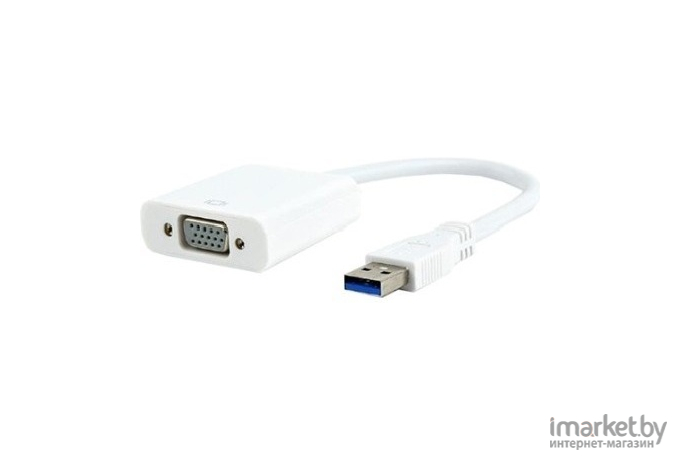 Адаптер USB Cablexpert AB-U3M-VGAF-01 microUSB 2.0/VGA 0.15 м