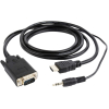 Кабель HDMI-VGA Cablexpert A-HDMI-VGA-03-10M 10 м