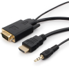 Кабель HDMI-VGA Cablexpert A-HDMI-VGA-03-10M 10 м