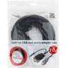 Кабель HDMI-VGA Cablexpert A-HDMI-VGA-03-10M 10 м