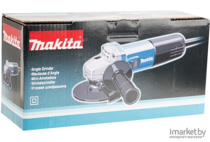 Профессиональная угловая шлифмашина Makita 9557HN