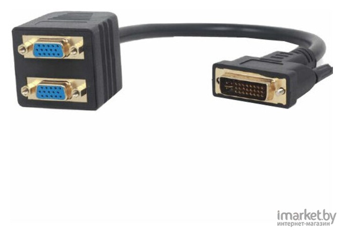 Разветвитель Cablexpert A-DVI-2VGA-01 DVI/VGA 0.3 м