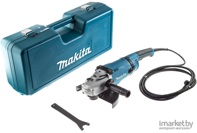 Профессиональная угловая шлифмашина Makita GA9040SFK