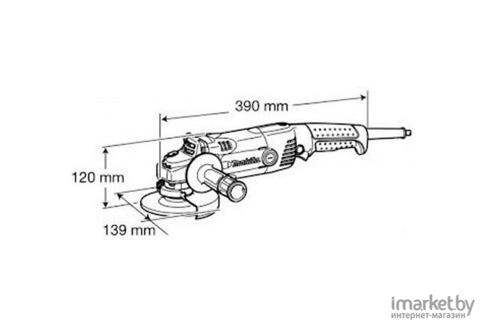 Угловая шлифмашина Makita GA5021C