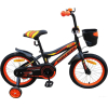 Детский велосипед Favorit Biker 14 (черный/оранжевый, 2020)