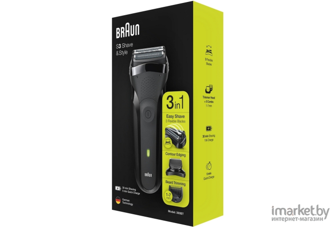 Электробритва Braun Series 3 ShaveStyle 300BT