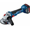 Угловая шлифмашина Bosch GWS 18V-10 Professional 06019J4004 (с 2-мя АКБ, кейс)